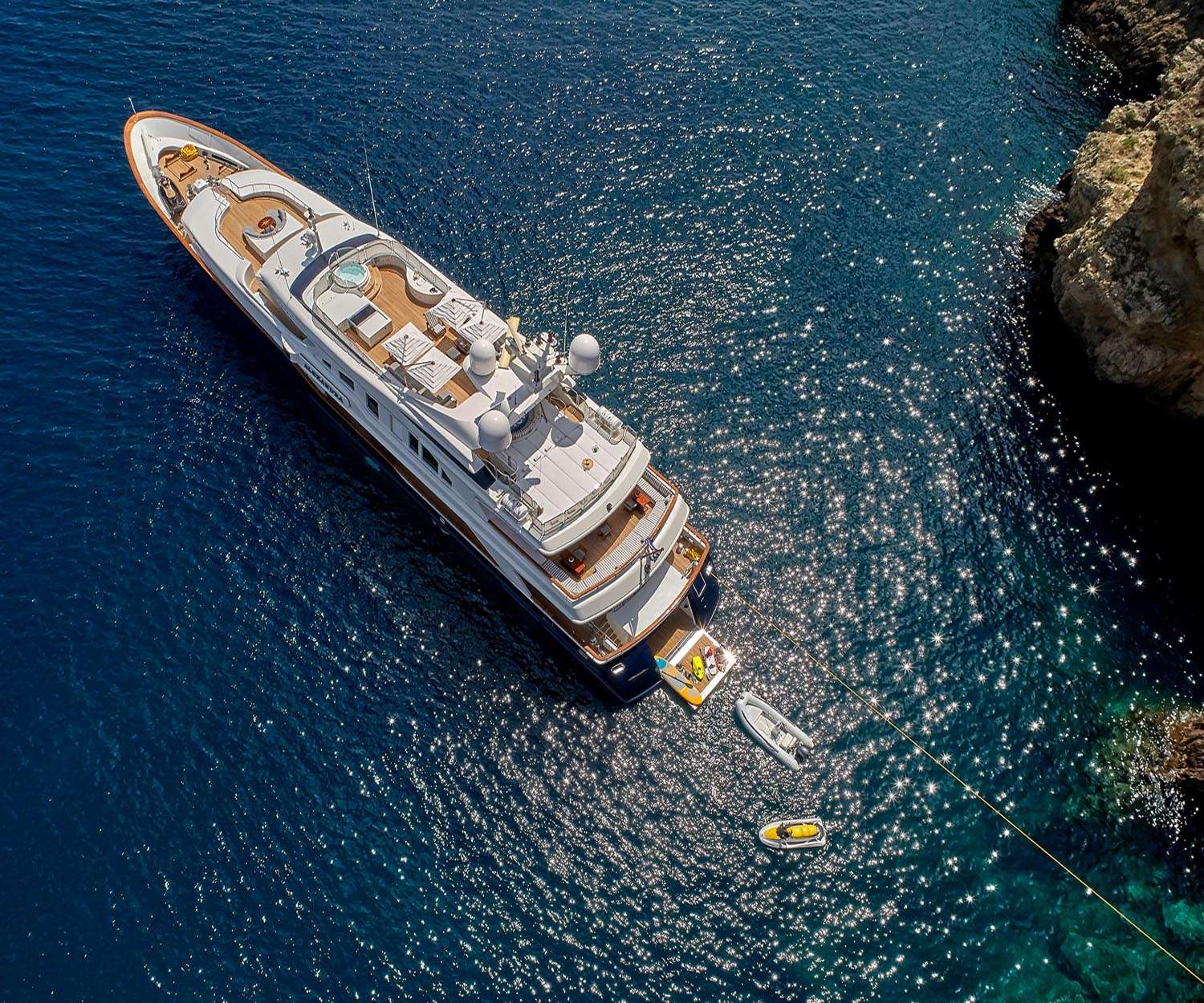 Alexandra Yacht Charter Exterior