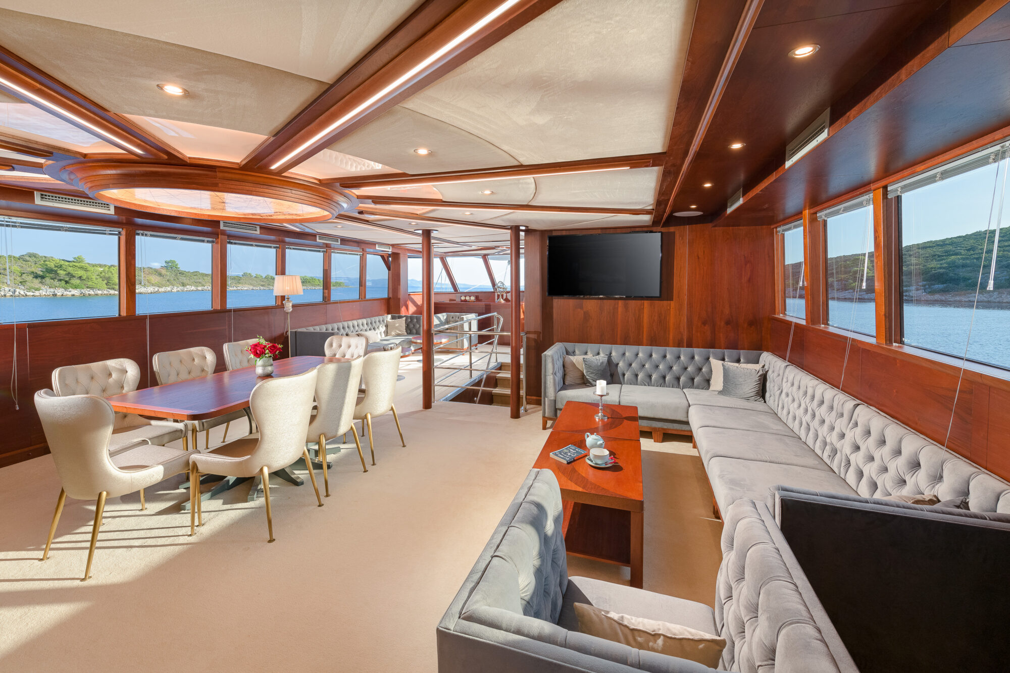 Lady Gita Yacht Charter Interior