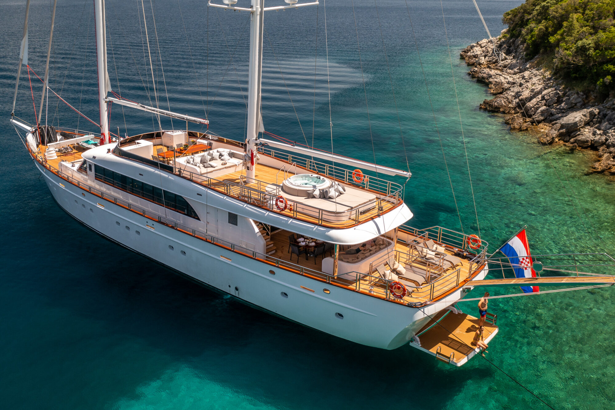 Love Story Yacht Charter Exterior