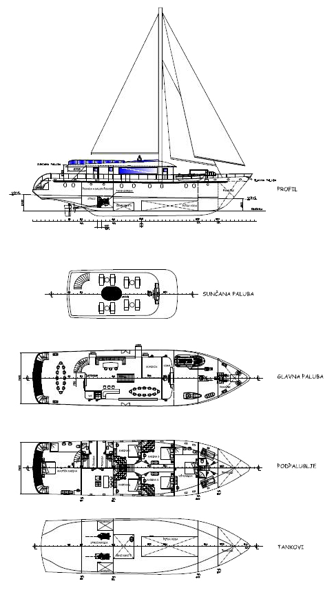 Rara Avis Deck Plan Layout