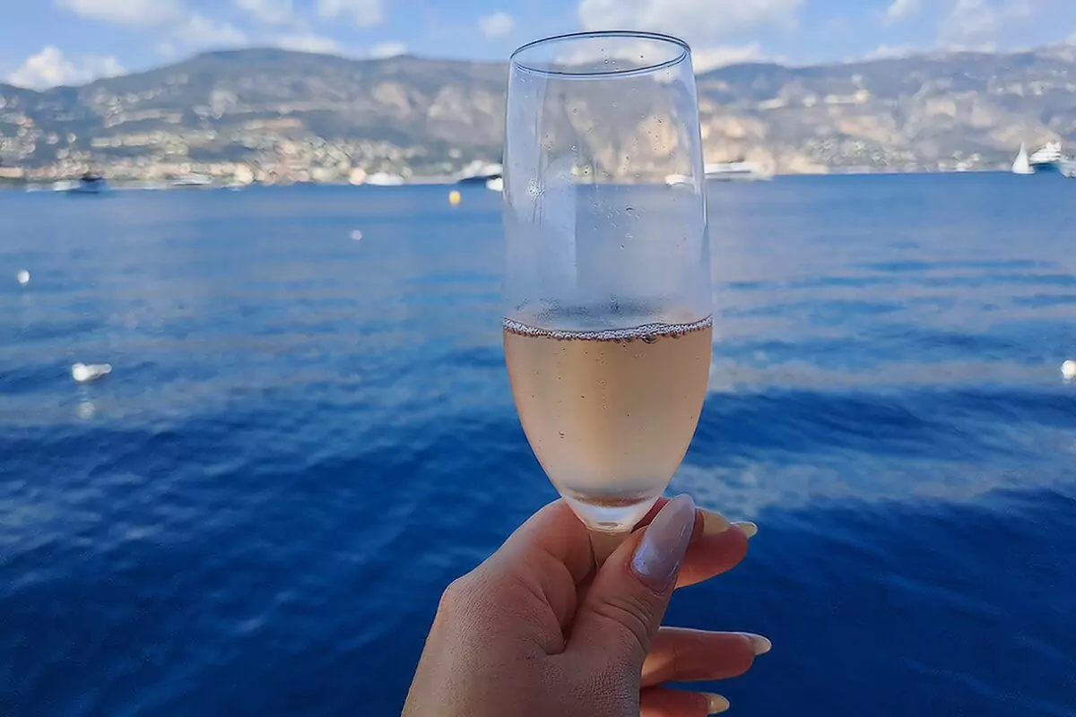 Champagne on Sea