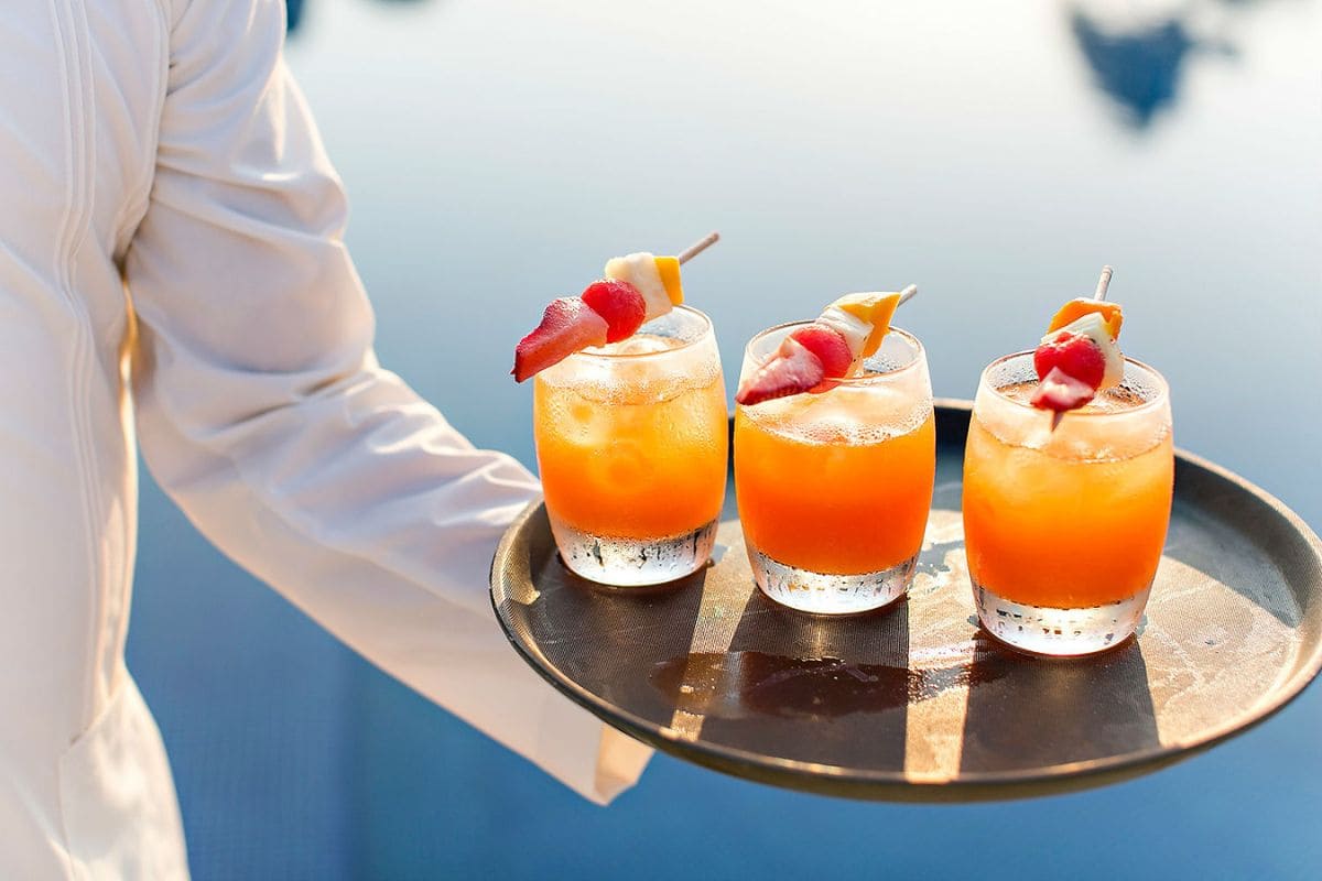 Cocktail on Board of Asclec 4