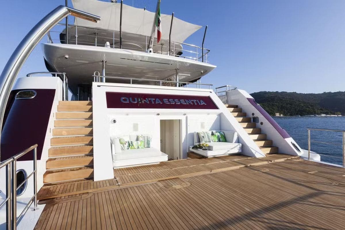Yacht Quinta Essentia for Charter with Noblesse Yachts